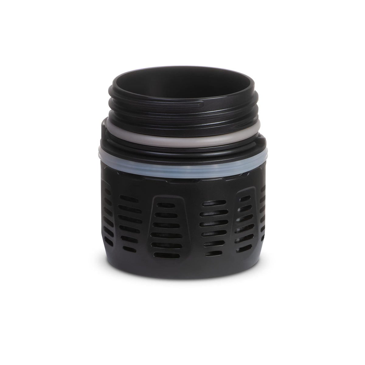 GRAYL UltraPress replacement purifier cartridge front view for clean, safe water on the go.