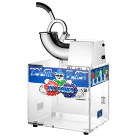Great Northern Polar Blast snow cone machine hopper shown for high-volume ice grinding