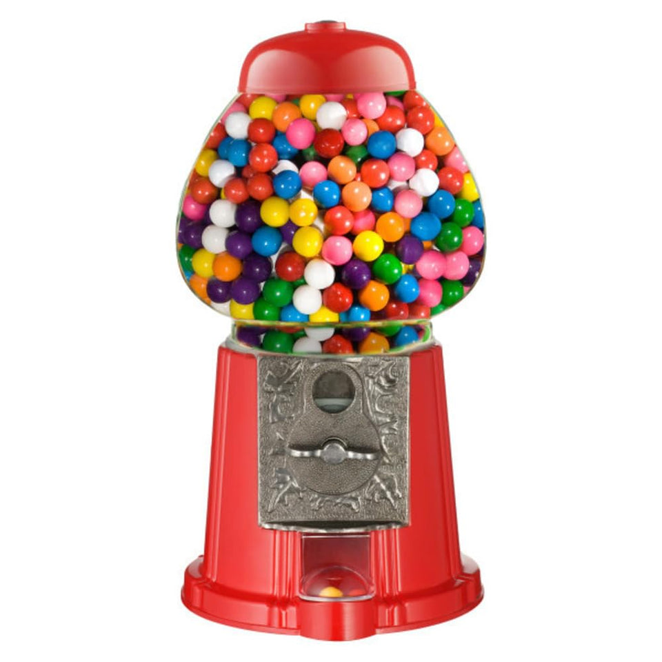 Great Northern Popcorn 15-inch gumball globe, clear glass for a durable, eye-catching display.