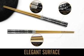 Greatamzor anti-slip line tip enhances grip during meals.