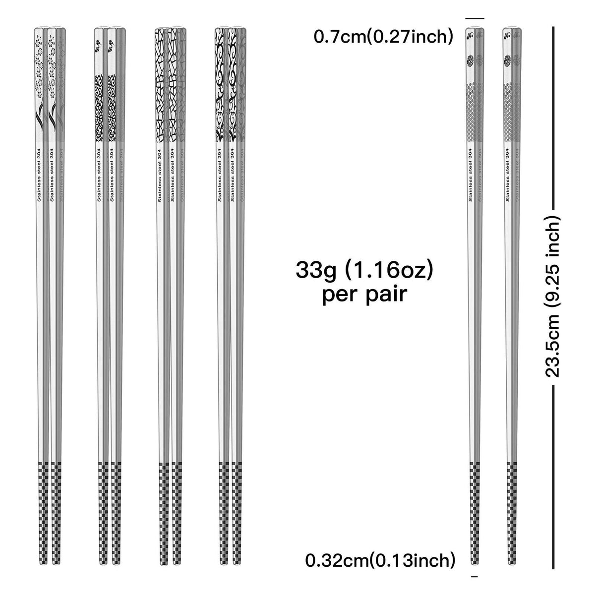 Greatamzor gift-ready chopsticks ideal for cooking and dining gifts.