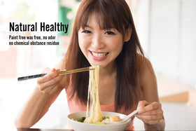 Greatamzor square-design chopsticks are easy to hold and control.