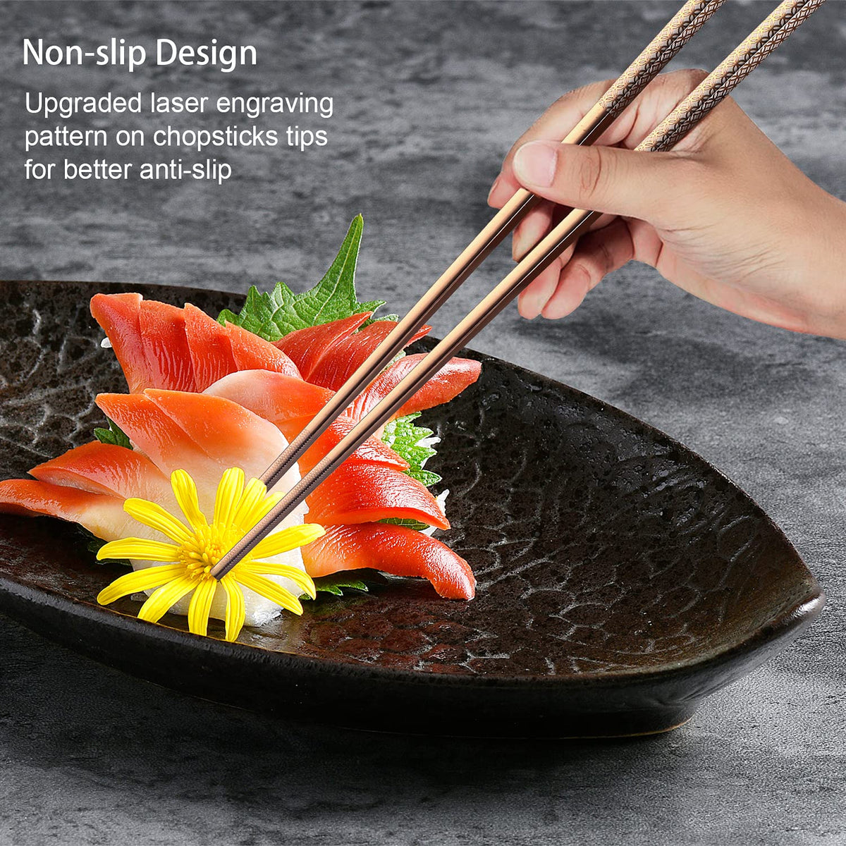 Greatamzor copper coin pattern laser engraving adds elegant detail.