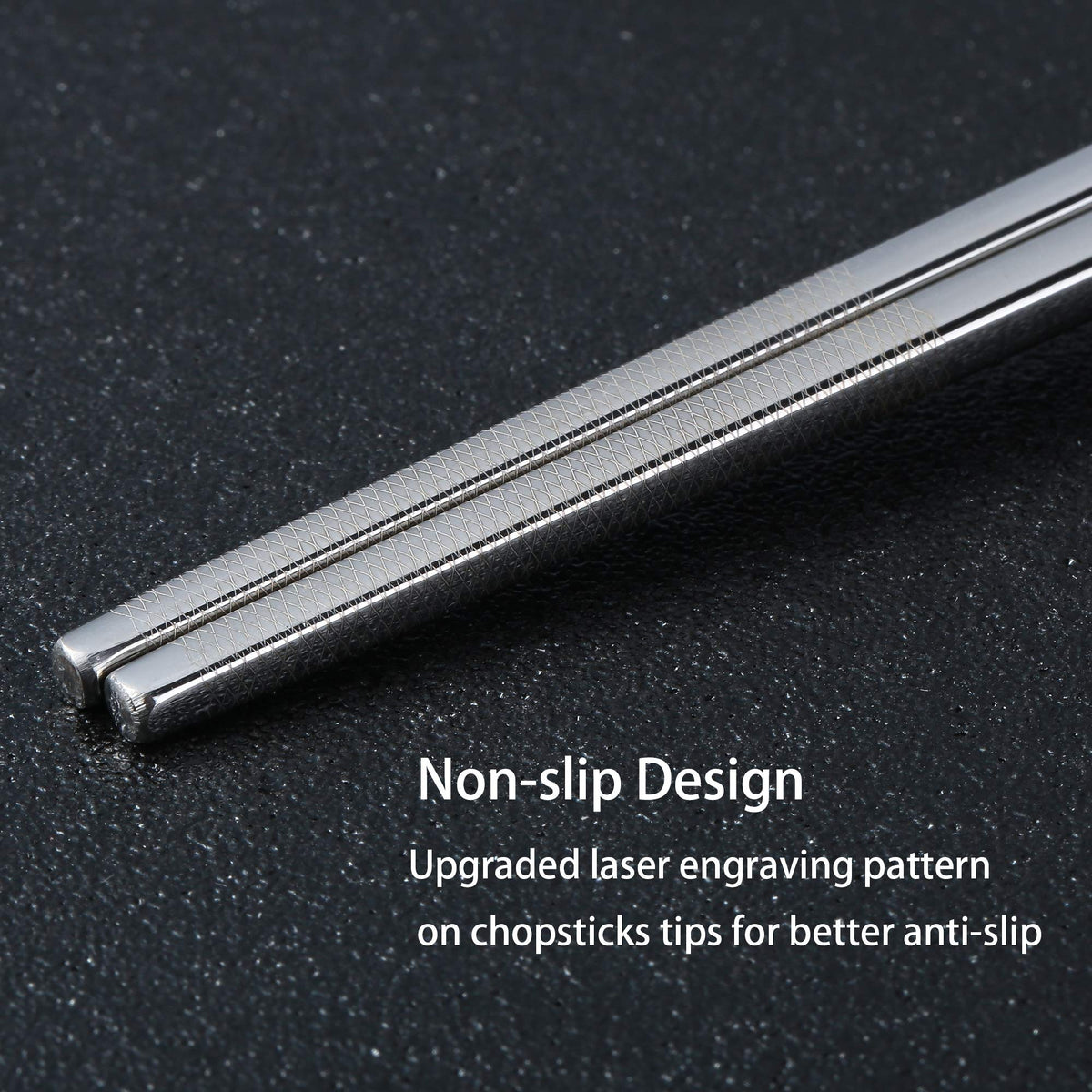 Greatamzor titanium-plated tips resist scratches for lasting use.