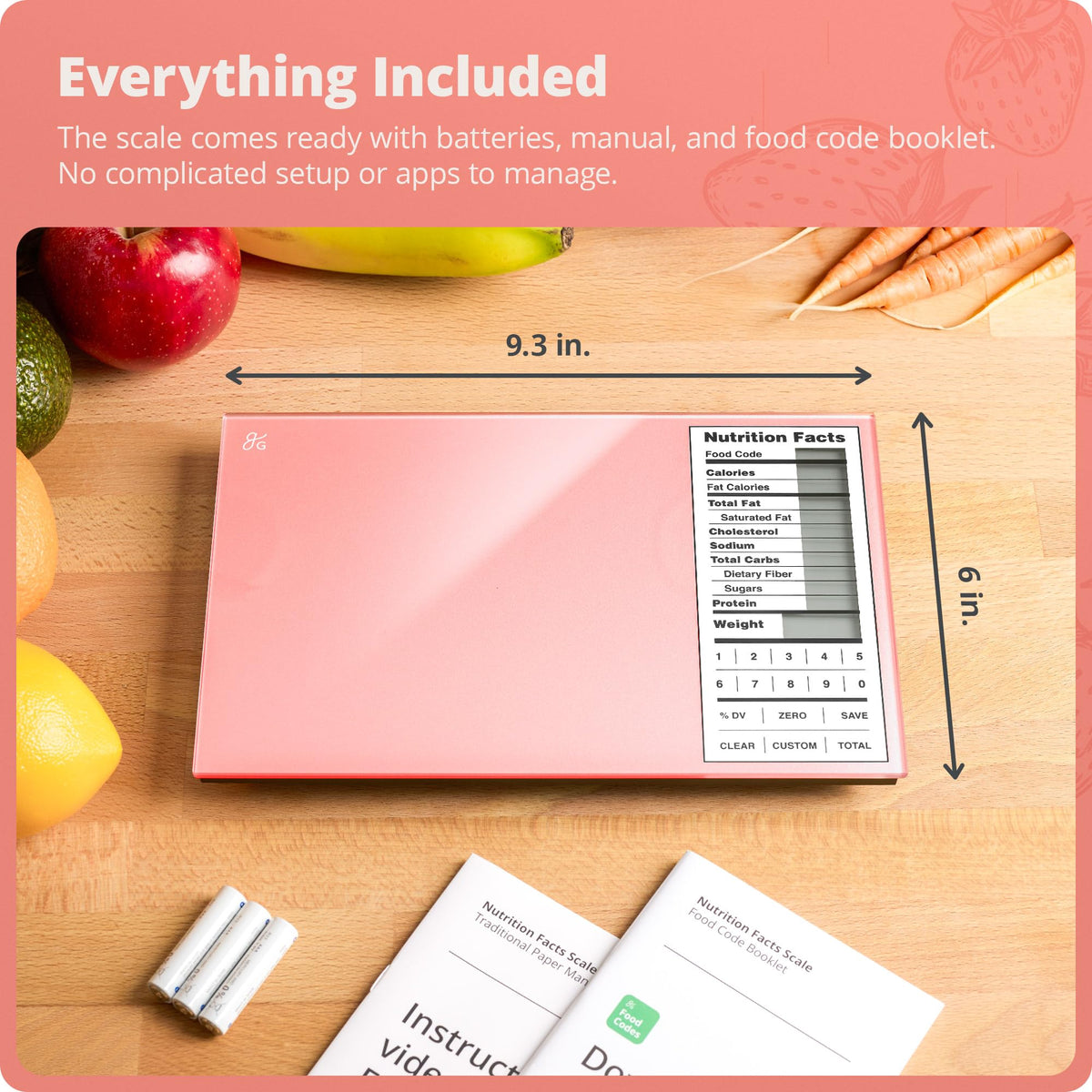 Tempered glass surface wipes clean quickly after prep.