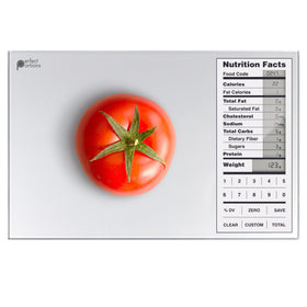 Greater Goods nutrition scale for meal planning with precise gram readings