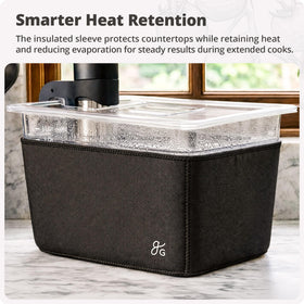 Greater Goods dishwasher-safe container simplifies cleaning after cooking sessions.