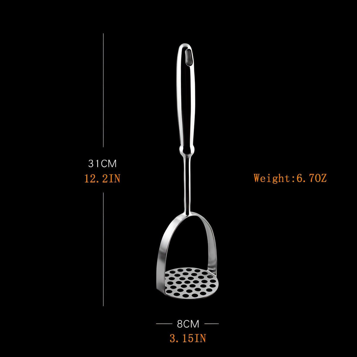 GREATLINK potato masher gift ready for cooking lovers