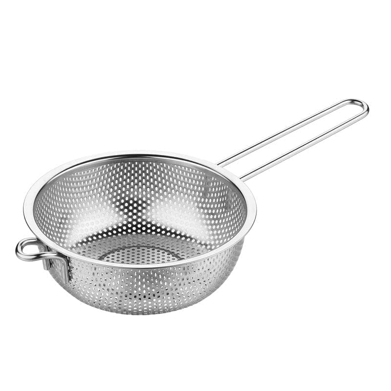 GREATLINK colander basket with resting feet to keep hands free while cooking