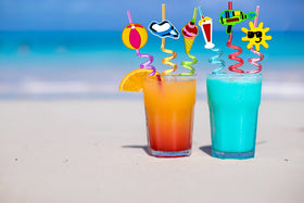 GREAWOD beach party kit suits home gatherings and celebrations with vibrant decor.