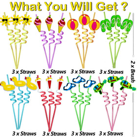 GREAWOD adjustable-pattern straws let you mix designs on demand for variety.