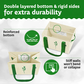 Green Bulldog up-to-65-lbs capacity handles heavy loads