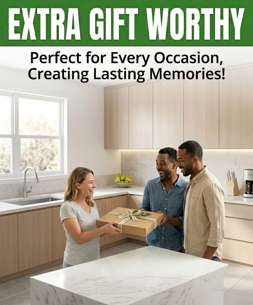 Greener Chef 18x12 inch board provides generous kitchen workspace