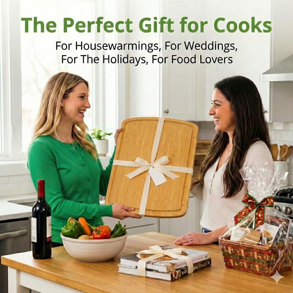 Greener Chef gift-ready cutting board adds style to any kitchen