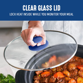 GreenLife control panel simplifies choosing heat levels and timing.