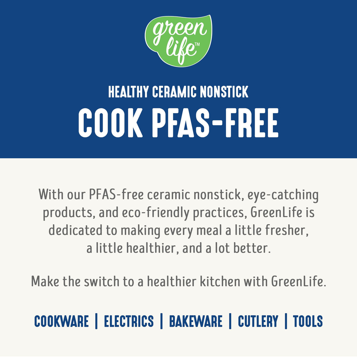 GreenLife dishwasher-safe components simplify cleanup after meals.