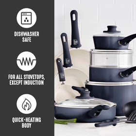 GreenLife 7-inch open frypan ideal for everyday sautéing and quick meals.
