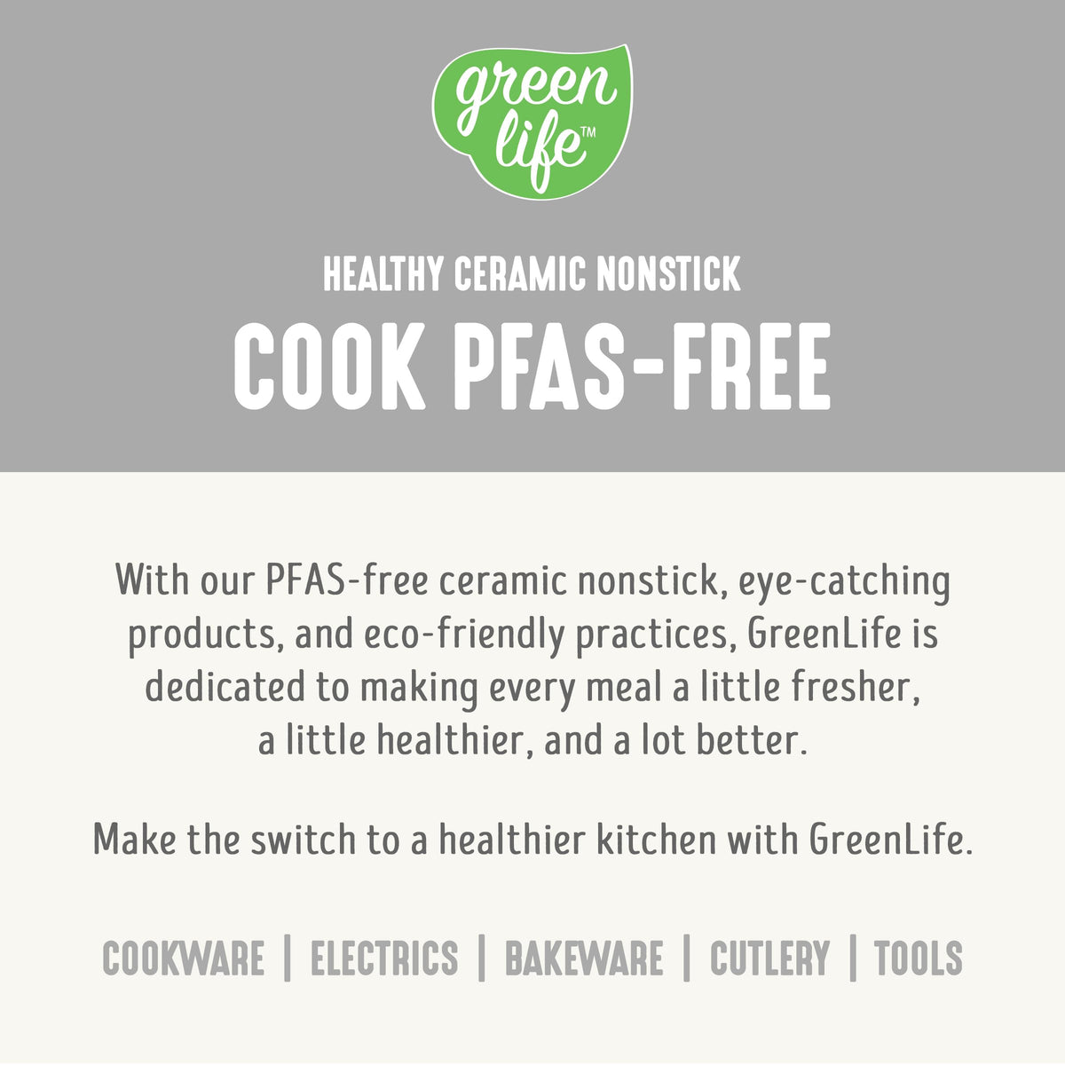 GreenLife Digital Rice Cooker included accessories measuring cup and spatula.