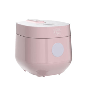GreenLife Digital Rice Cooker compact 4-cup capacity fits singles or small families
