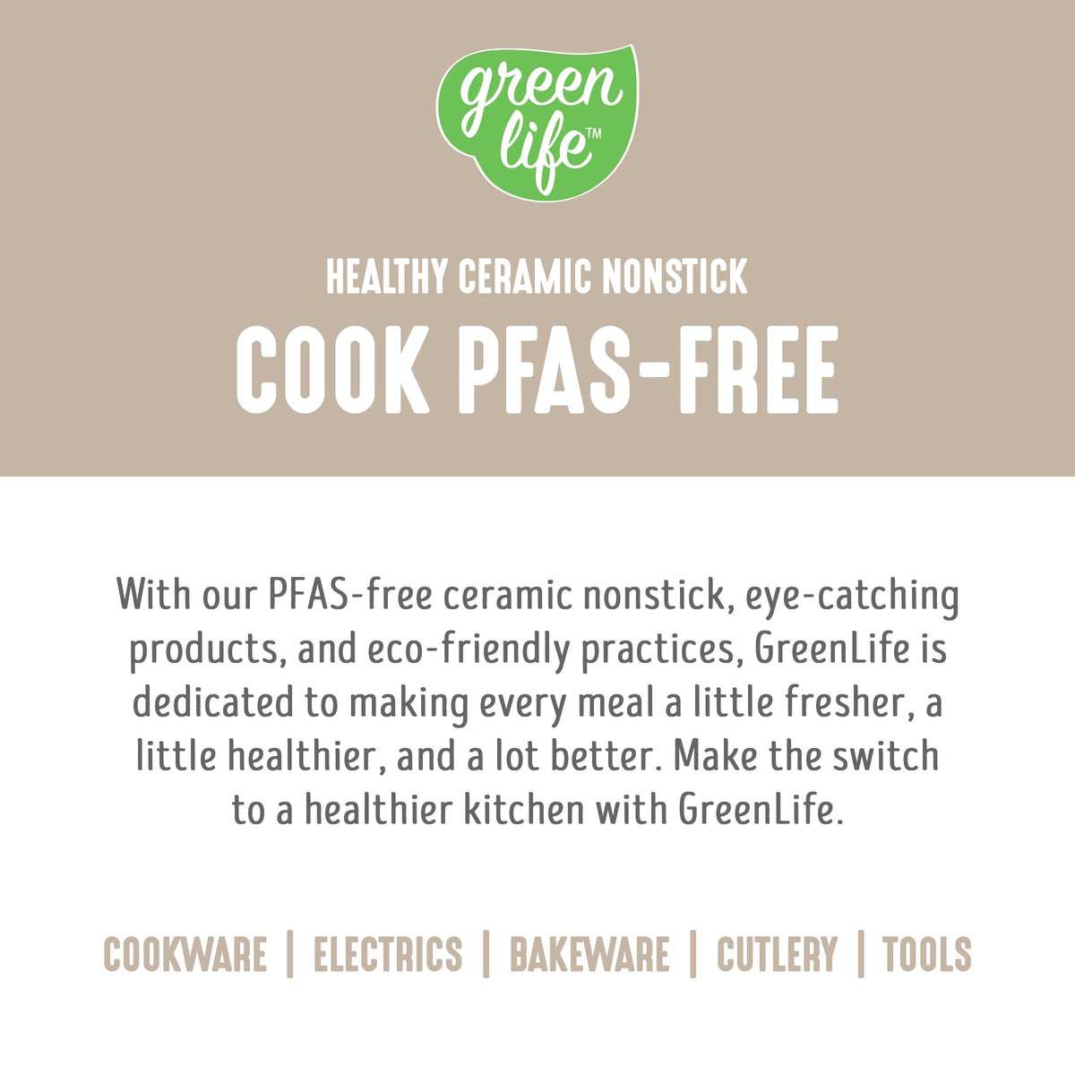 GreenLife recycled materials ceramic coating reflects eco-friendly cookware choice.