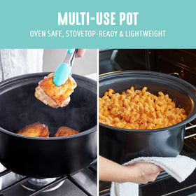 GreenLife stovetop-ready pot for searing before slow cooking