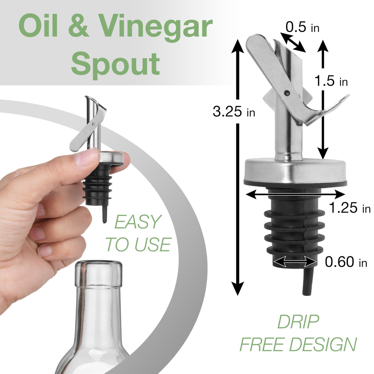 GREENOLIVE dispenser adds a refined touch to kitchen and dining areas