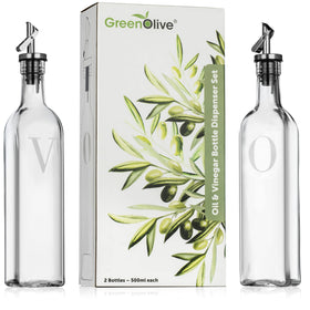 GreenOLIVE versatile dispensers suit grilling, salad prep, and stylish table settings