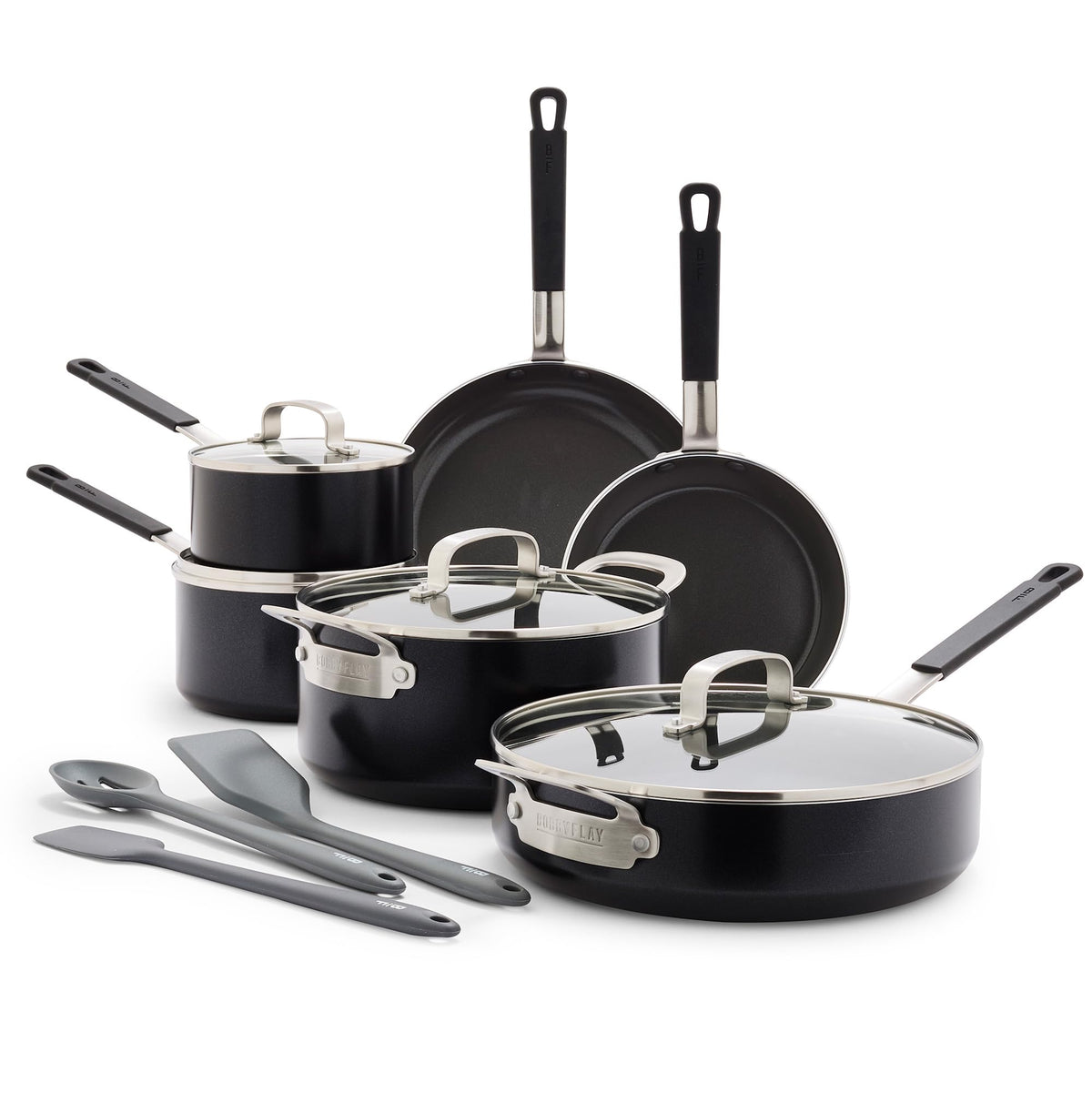 GreenPan Bobby Flay 1.68-qt saucepan with lid for precise simmering