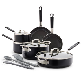 GreenPan Bobby Flay 1.68-qt saucepan with lid for precise simmering