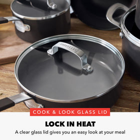 GreenPan Bobby Flay 4.52-qt sauté pan with helper handle