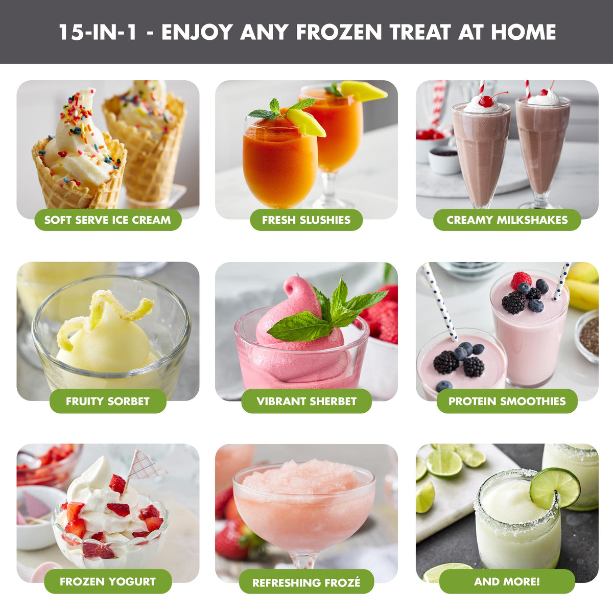 GreenPan Frost dairy-free ice cream with versatile ingredient options