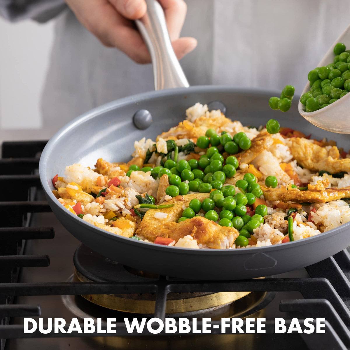 GreenPan Lima ceramic nonstick coating close-up emphasizes toxin-free surface