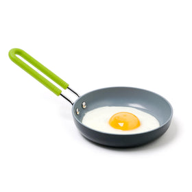 GreenPan Mini Egg Pan 5-inch round with easy release for quick breakfasts