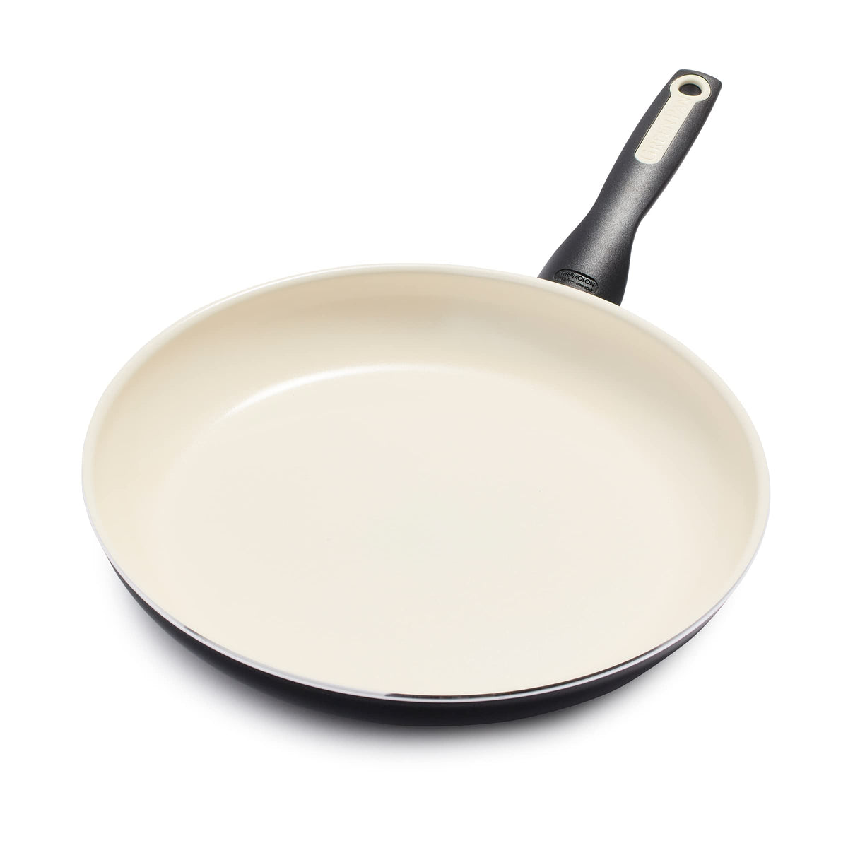 GreenPan Rio 12-inch frypan with diamond-reinforced nonstick for easy release
