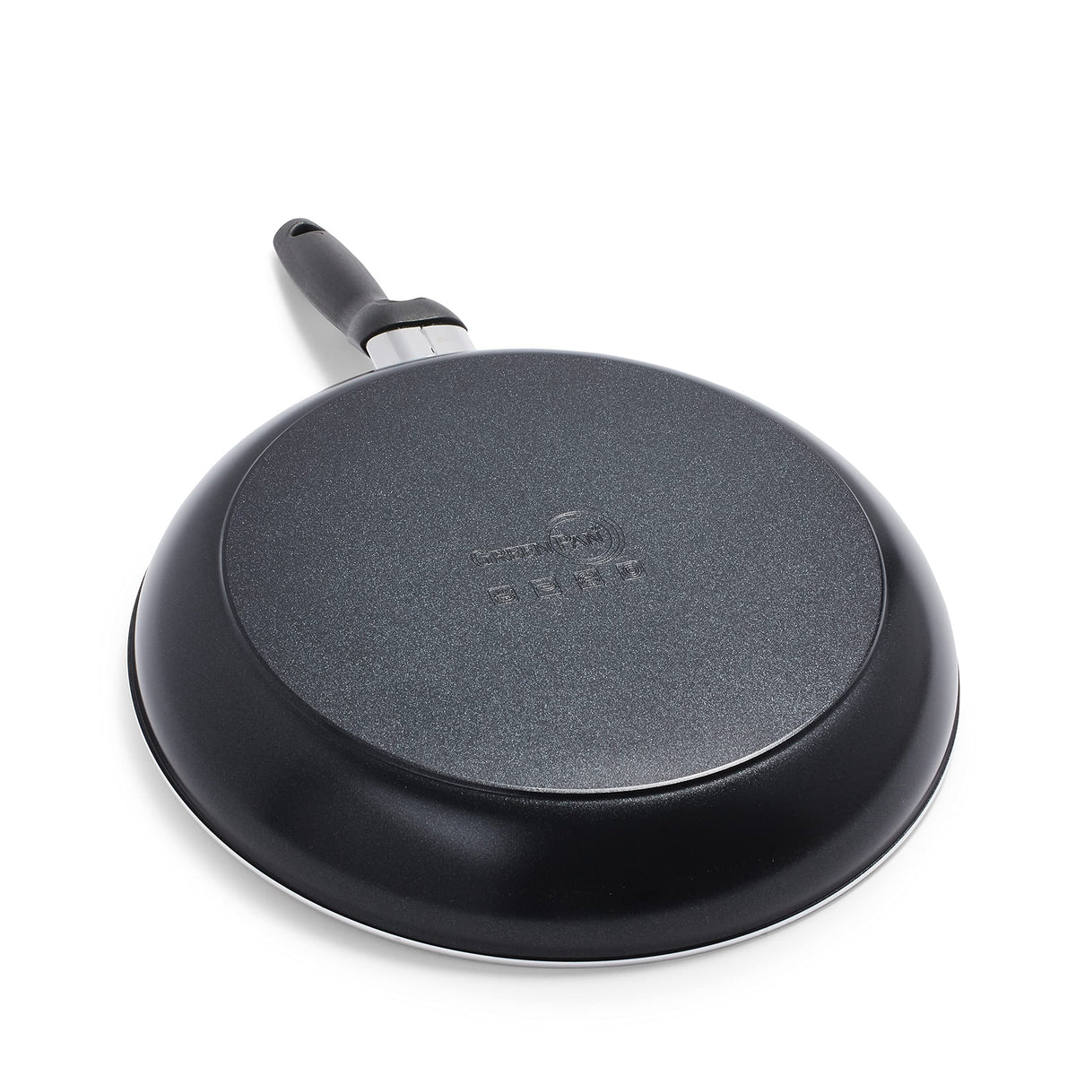 Heavy-gauge construction of GreenPan Rio ensures quick, even heating.