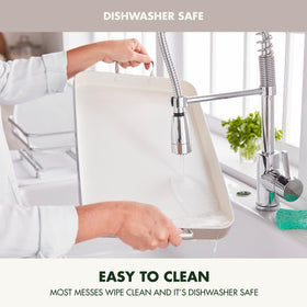 GreenPan stainless steel handles offer a secure, comfortable grip during cooking