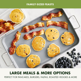 GreenPan Valencia Pro induction-ready mark confirms compatibility with all stove tops.