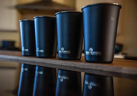 Greens Steel 16oz pint tumbler kid-friendly for family use.