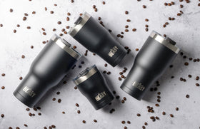 Greens Steel 40oz tumbler gift box presentation