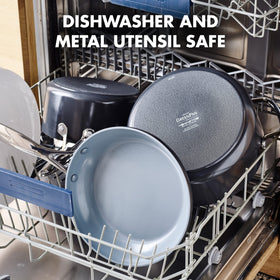 GreenPan Valencia Pro can finish dishes in the oven up to 600°F.