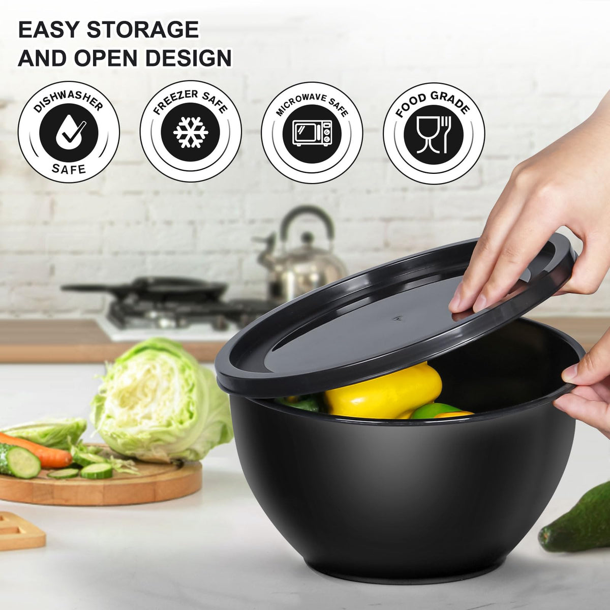 Greentainer BPA-free microwave-safe bowls suitable for quick reheats