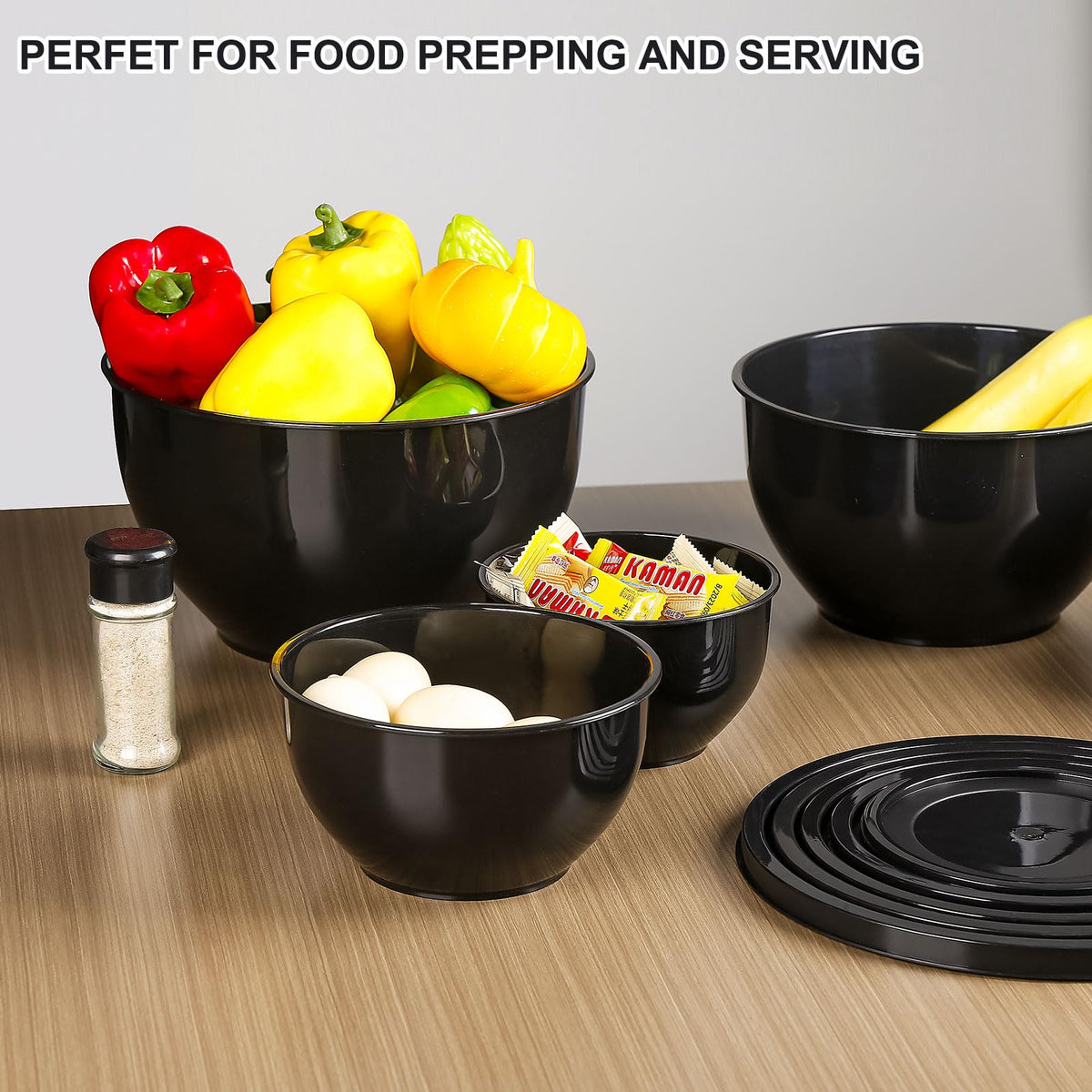 Greentainer serving bowls for barbecues and entertaining