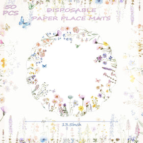G.R.I watercolor wildflower design with butterfly for elegant celebrations.