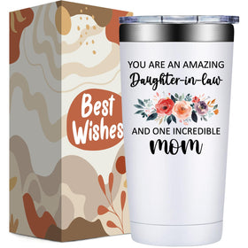 Grifarny 20oz daughter-in-law tumbler front view keeps drinks at the right temperature