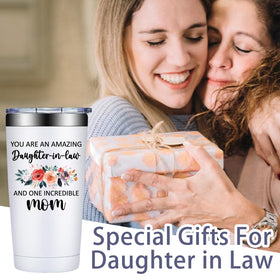 Grifarny daughter-in-law tumbler with sliding lid for on-the-go sipping
