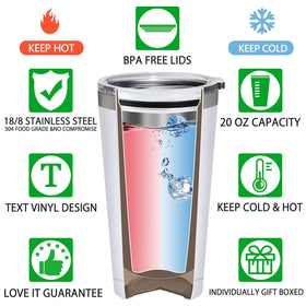 Grifarny tumbler hand-wash recommended for best care