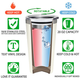 Grifarny 20 oz tumbler suitable for both home and garden use.