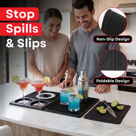 Grill 4U removable cutting board lets you slice garnishes and prep efficiently