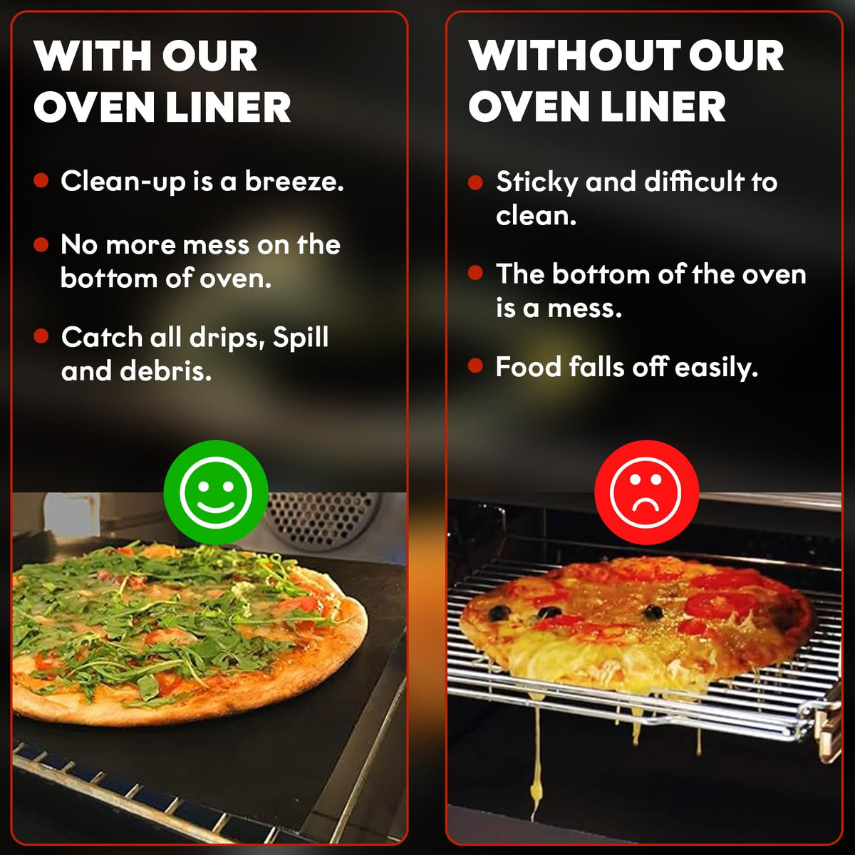 Grill Magic BPA-free liner offers eco-friendly protection without chemicals.