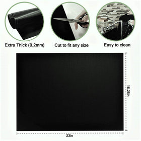Grill Magic liner endures high heat up to 500°F for versatile use.